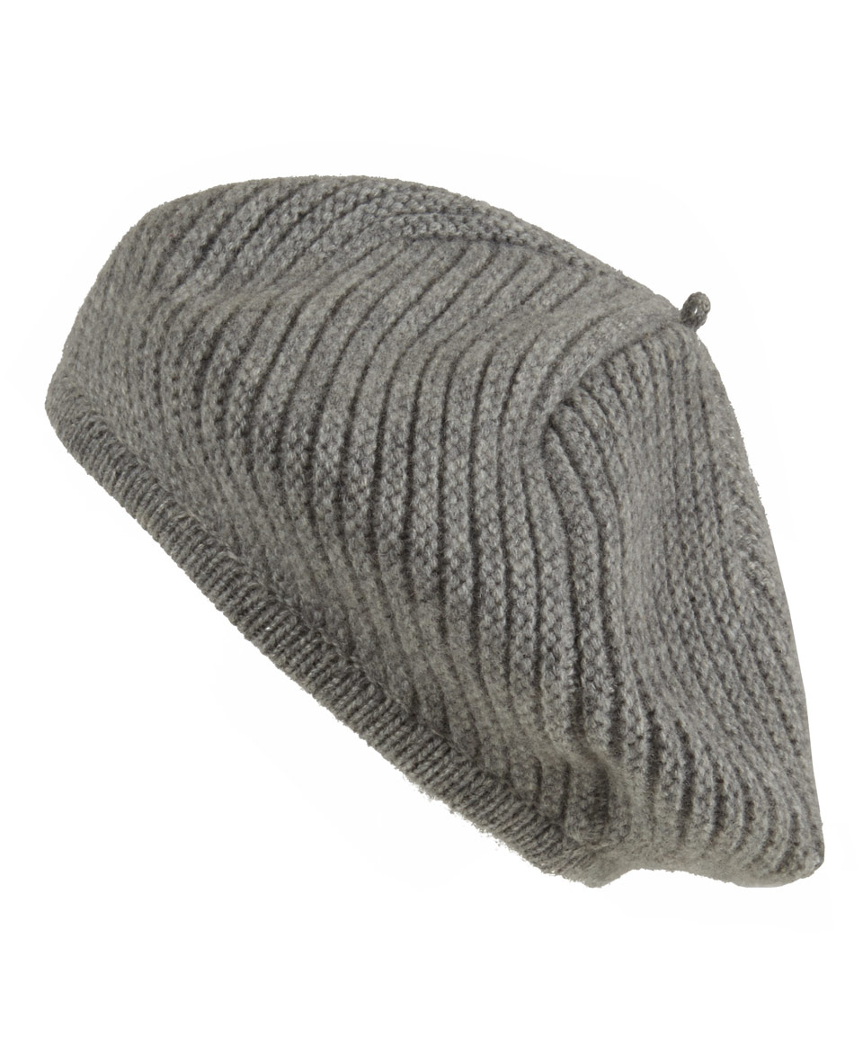 Johnstons Grey Cashmere Beret in Gray for Men Lyst