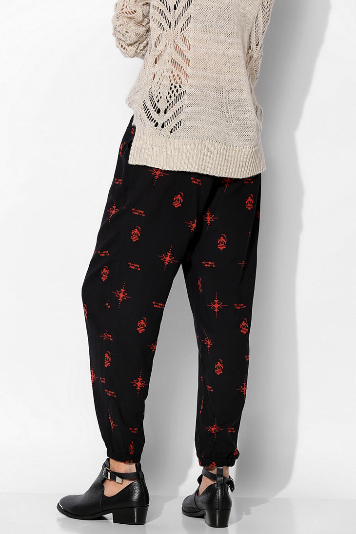 urban outfitters black joggers