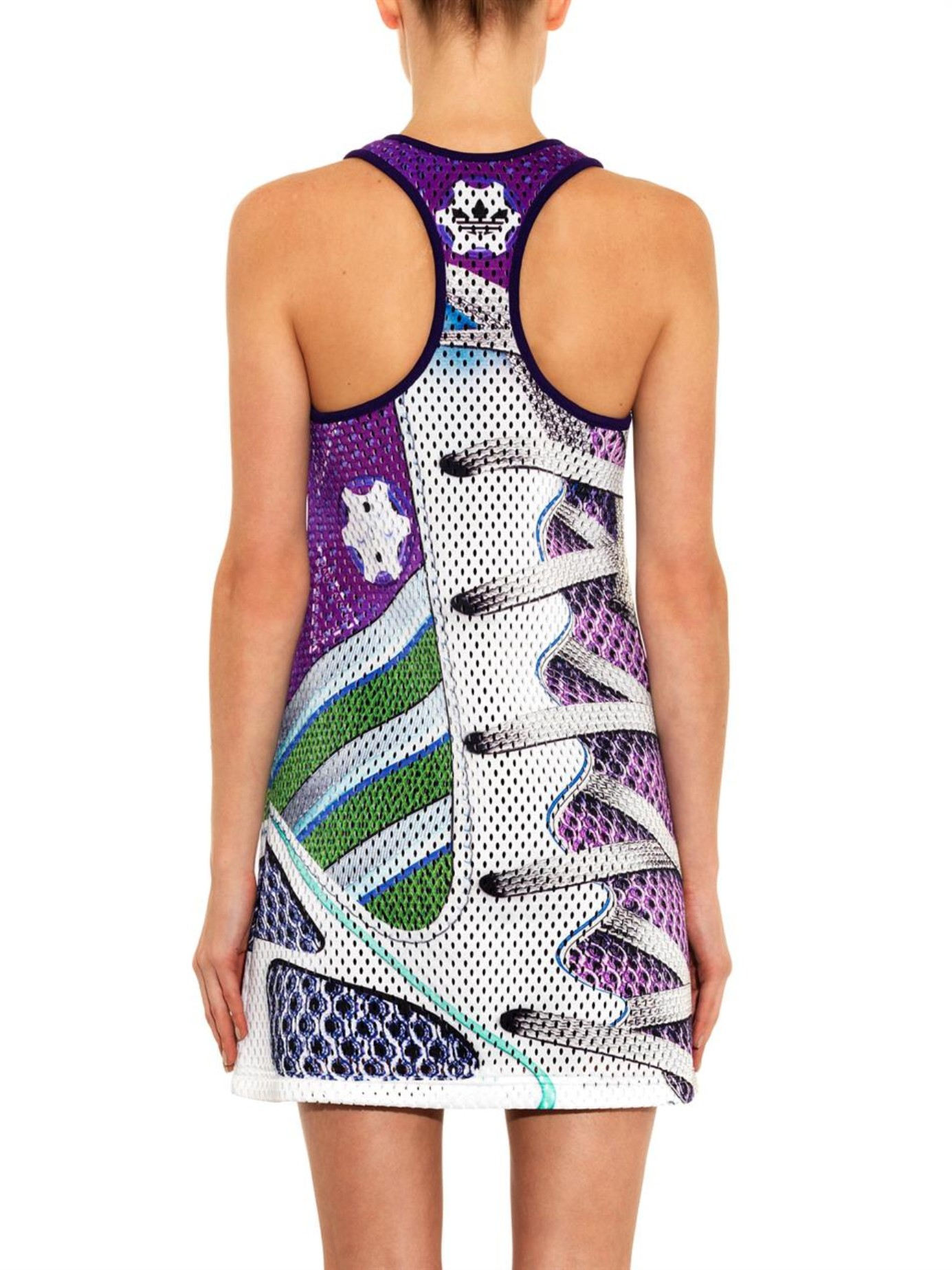 adidas purple tennis dress