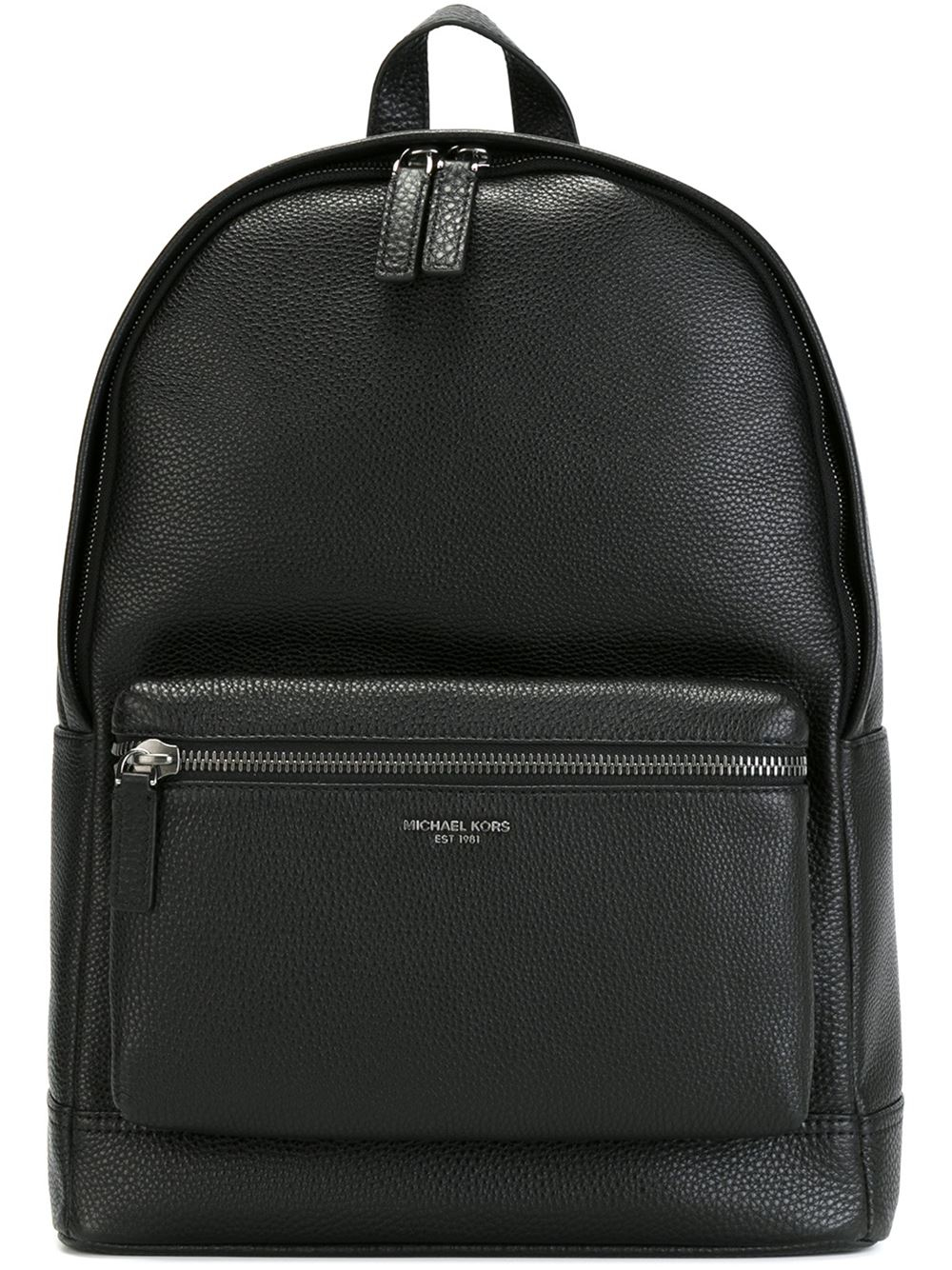 Manzoni Leather Backpack R107 - Black | IUCN Water