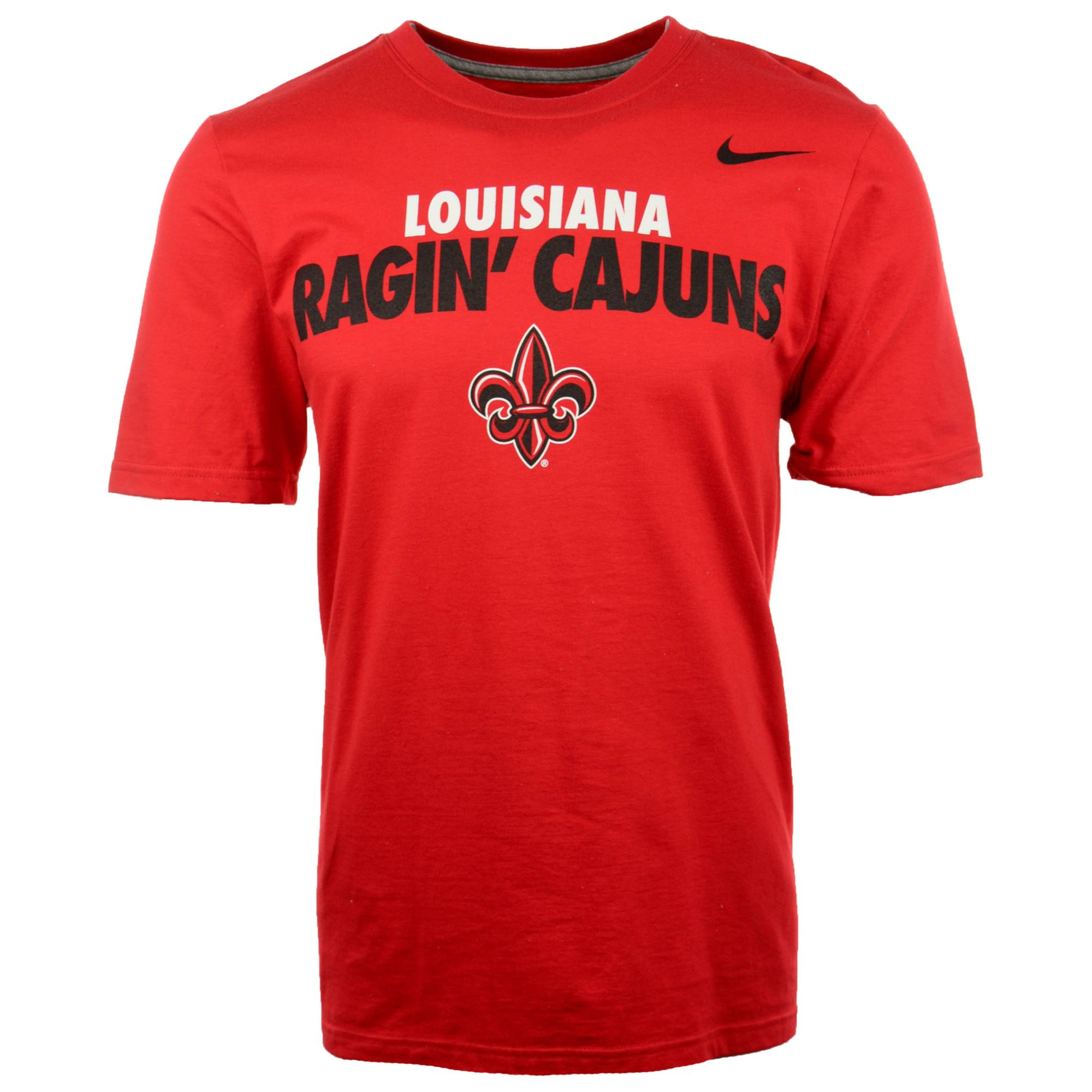 Nike Mens Shortsleeve Louisiana Ragin Cajuns Tshirt in Red for Men