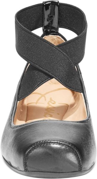 jessica simpson mandalaye elastic ballet flats