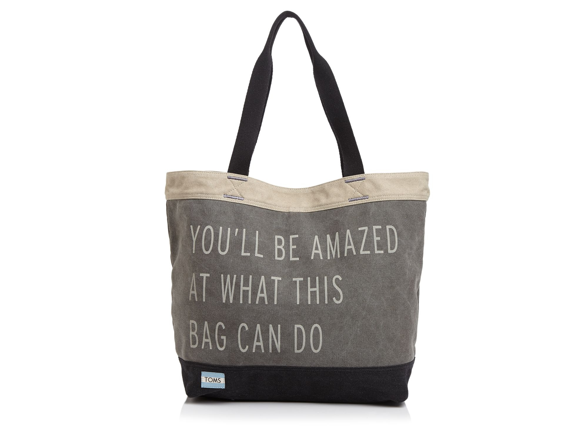 Lyst Toms Tote Transport Khaki You Ll Be Amazed What This Bag Gallery
