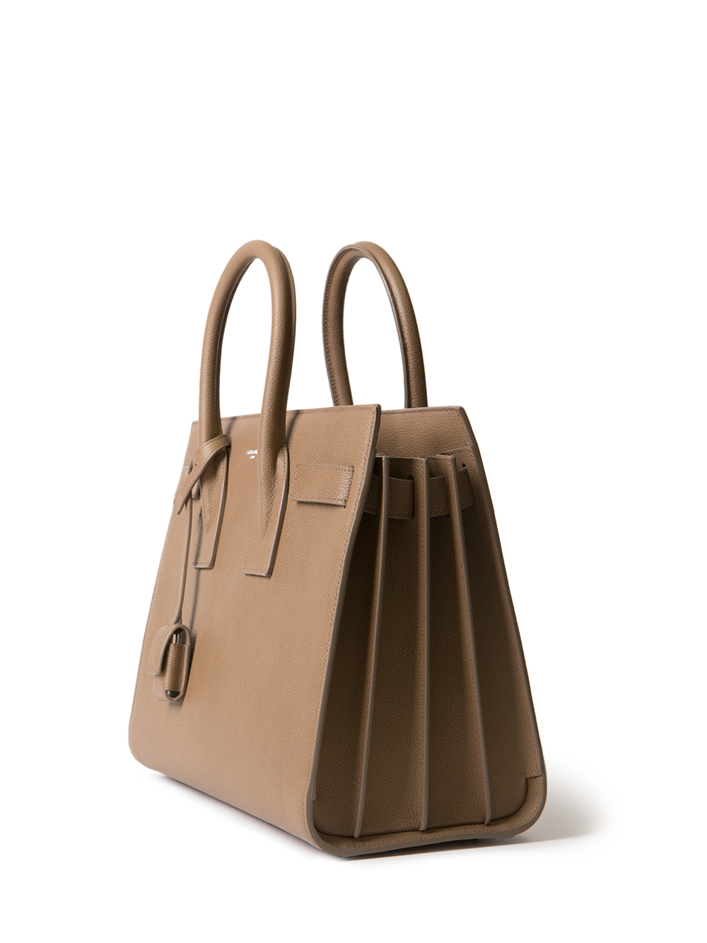 ysl clutch bag price - Saint laurent Sac De Jour Grain Leather Bag in Beige | Lyst