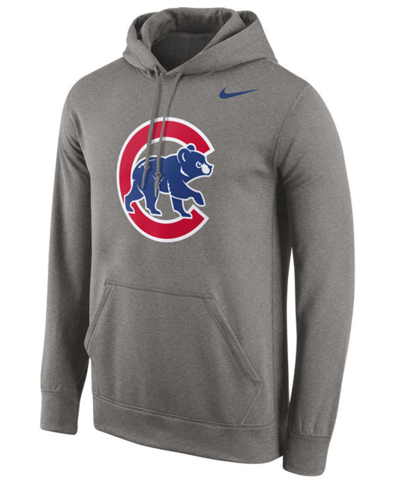 Lyst - Nike Men's Chicago Cubs Performance Hoodie in Gray for Men