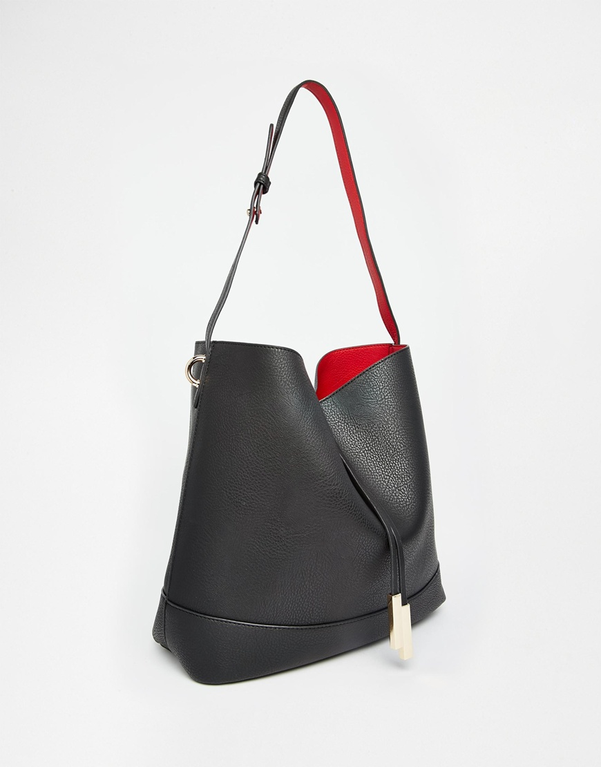 Lyst Oasis Reversible Bag With Detectable Compartment In Black Gallery Women S Reversible Bags