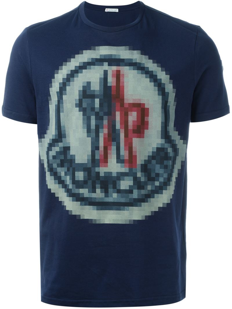 moncler t shirt blue moncler t shirt blue