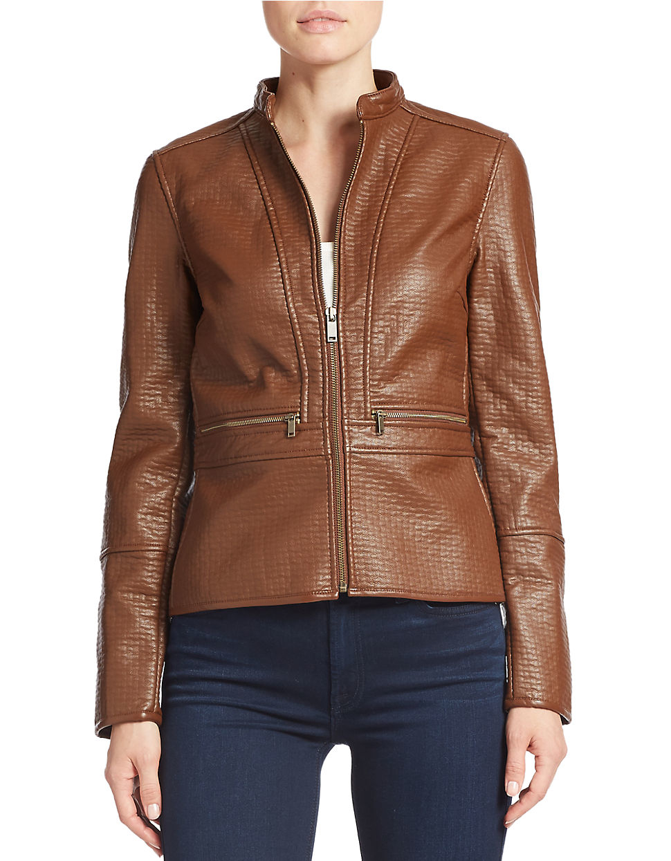Know CemSim: Lord And Taylor Leather Jacket