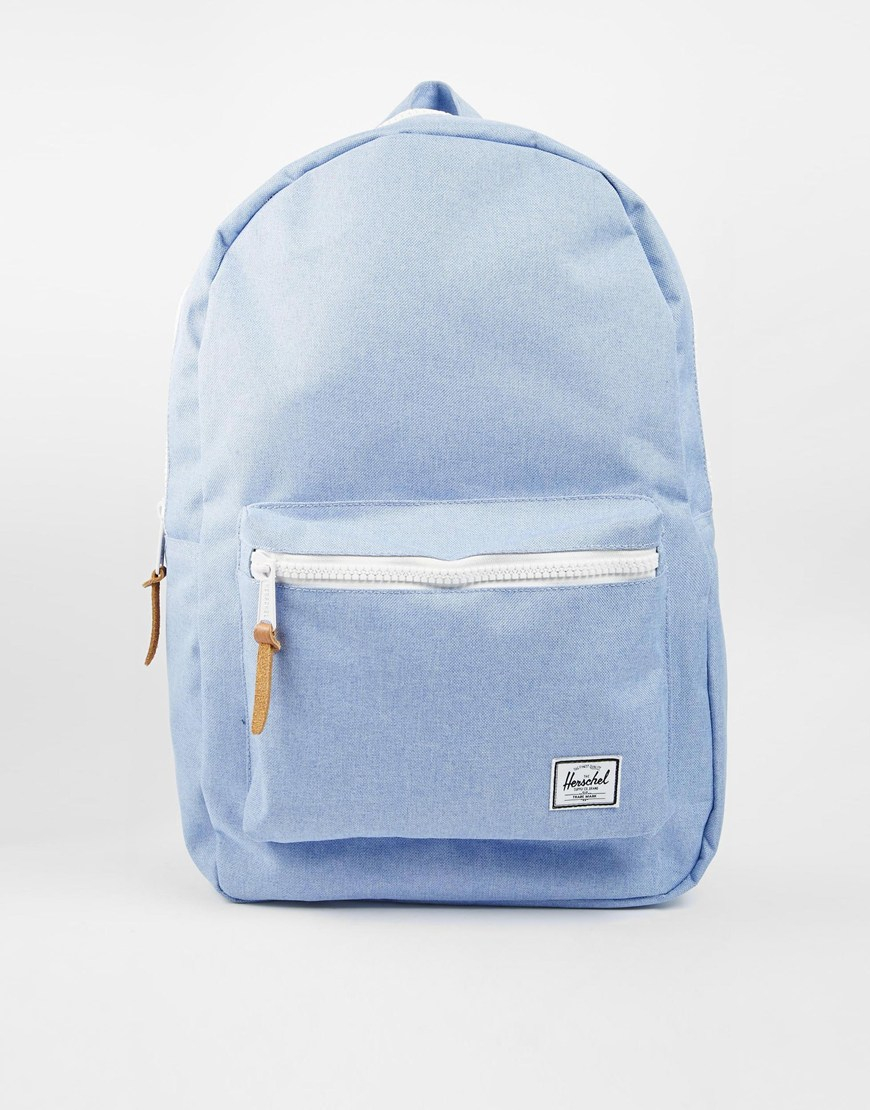 Herschel supply co. Settlement Backpack In Chambray Blue in Blue | Lyst