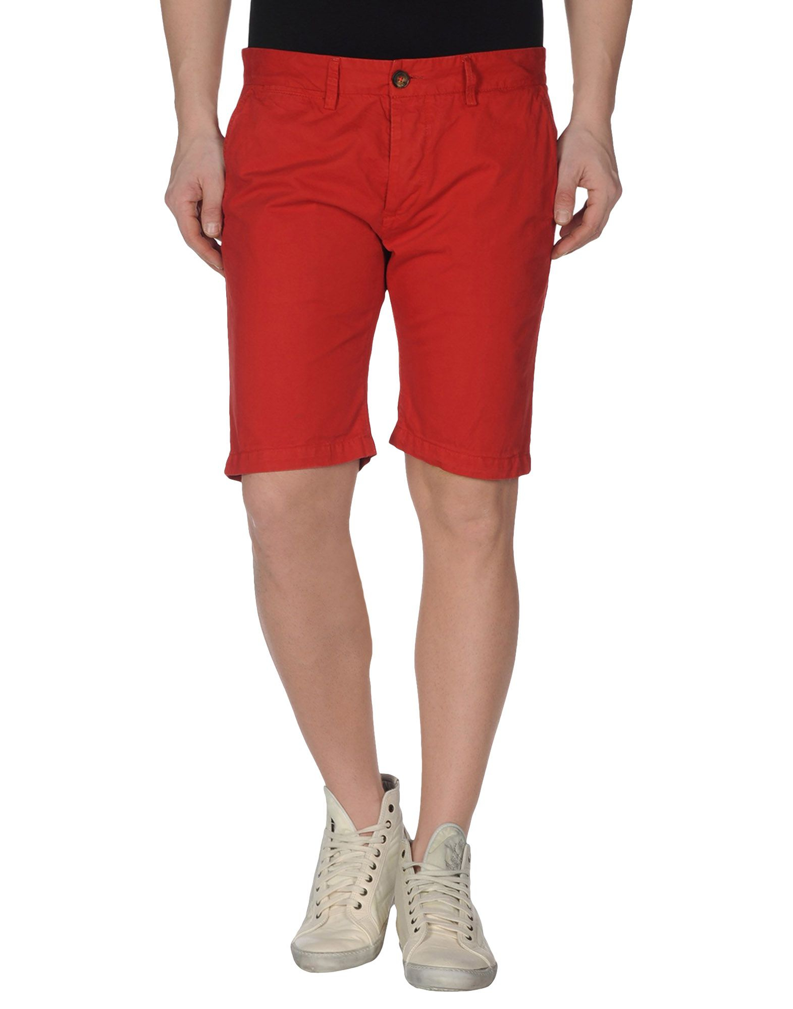 Pepe Jeans Bermuda Shorts in Red for Men | Lyst