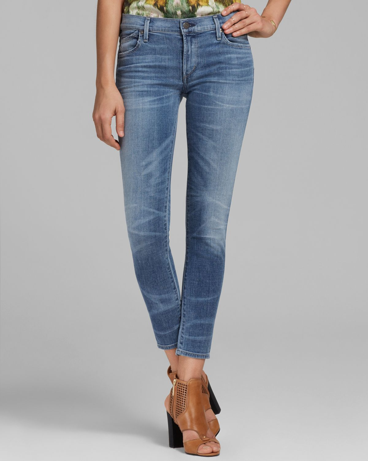 Lyst - Citizens Of Humanity Jeans - Avedon Ankle Skinny In Belize in Blue