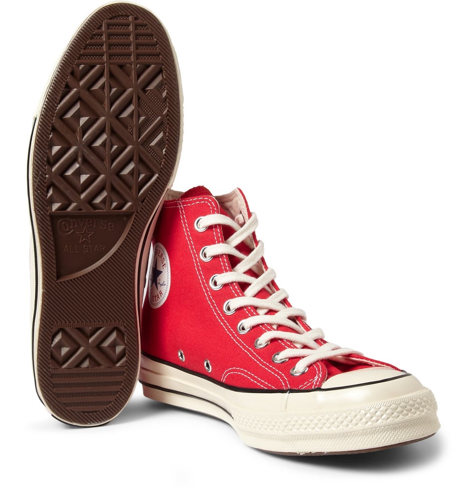 Lyst - Converse Chuck Taylor Canvas High Top Sneakers in Red for Men