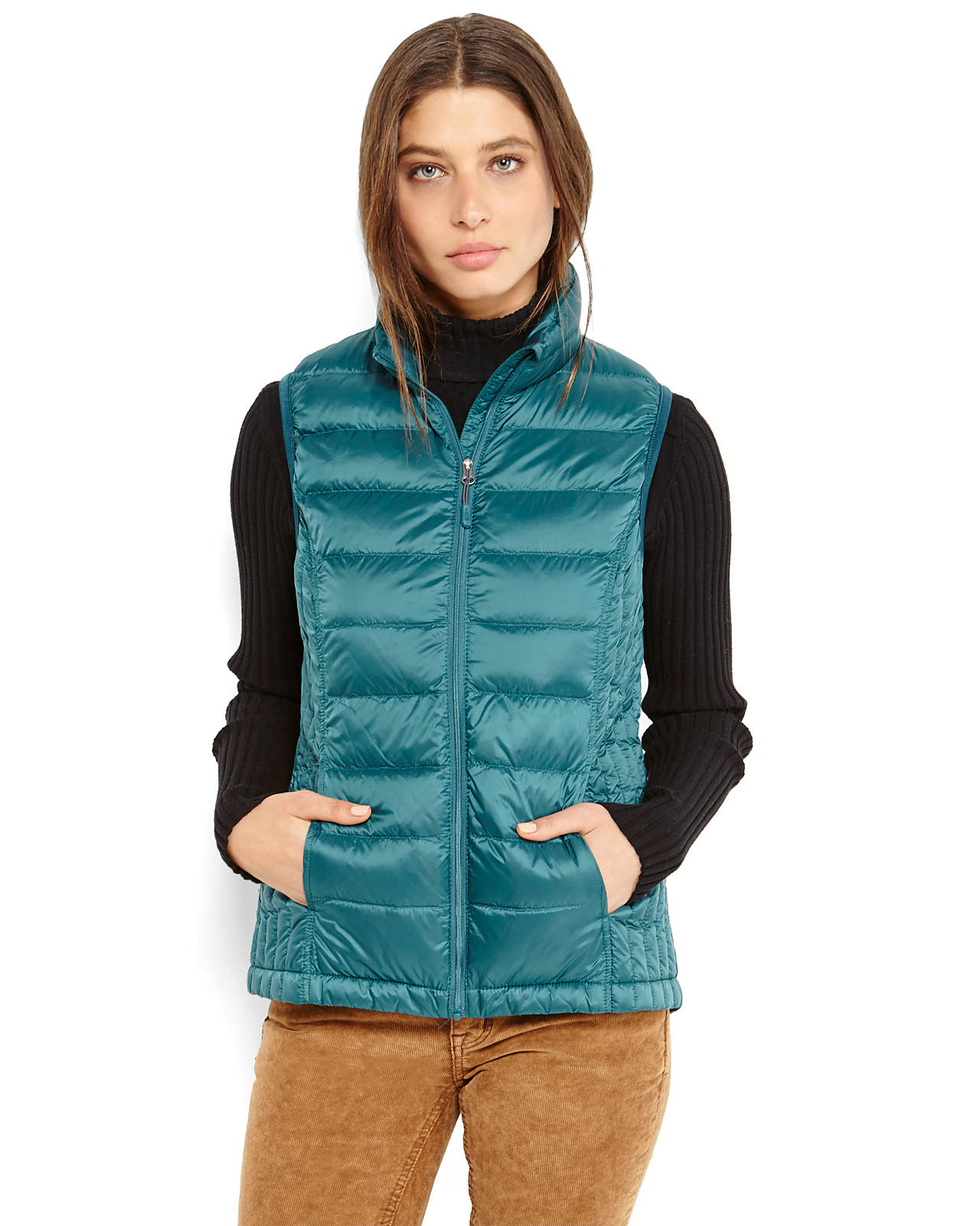 travel down vest