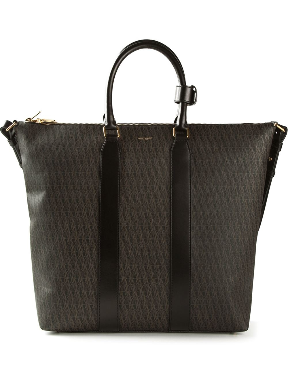 saint laurent tote brown