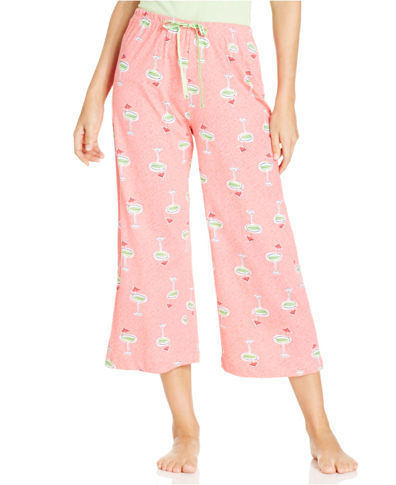 ladies capri pajama pants