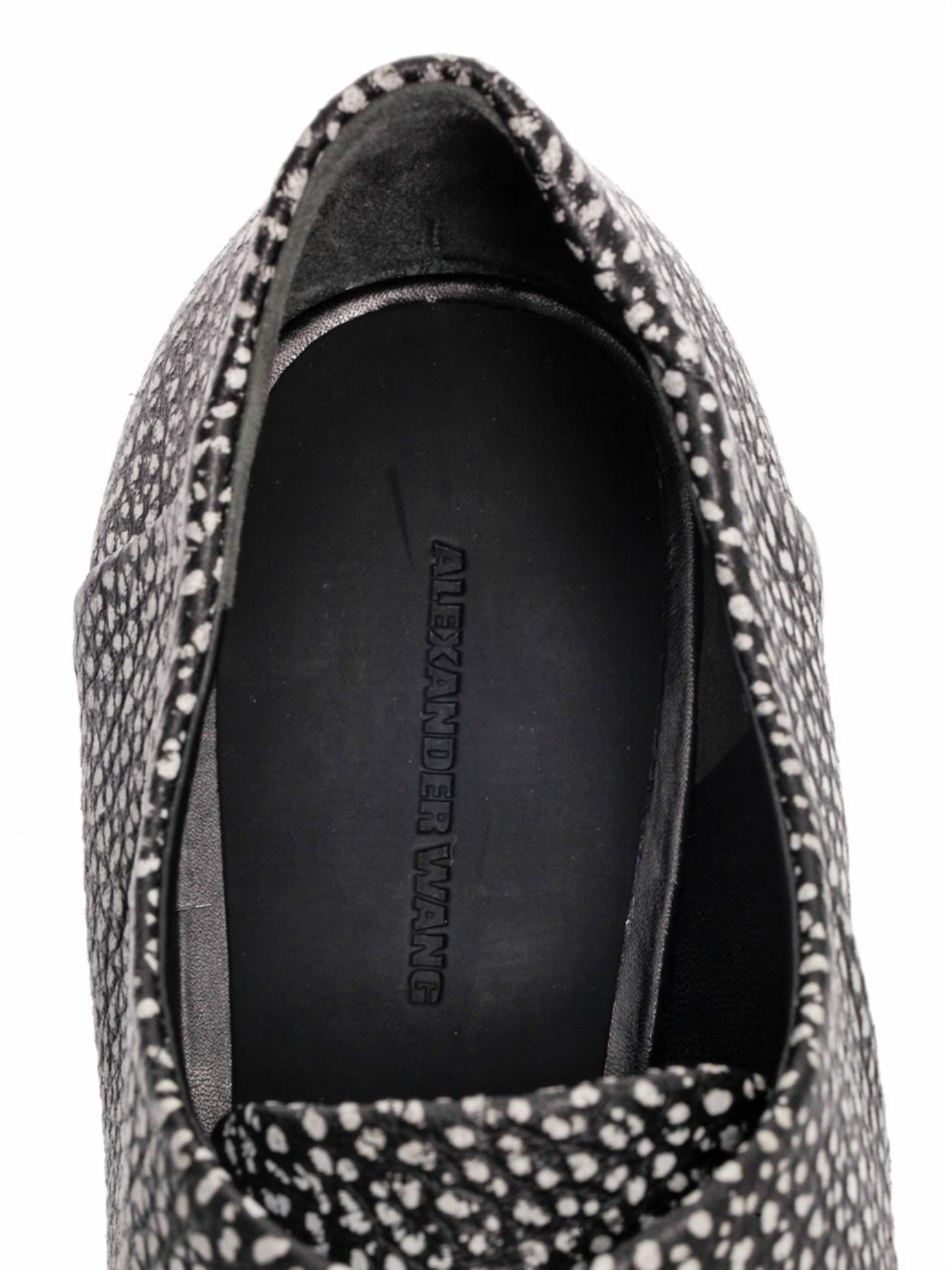 Alexander Wang Sophie PrintedLeather Oxford Shoes in