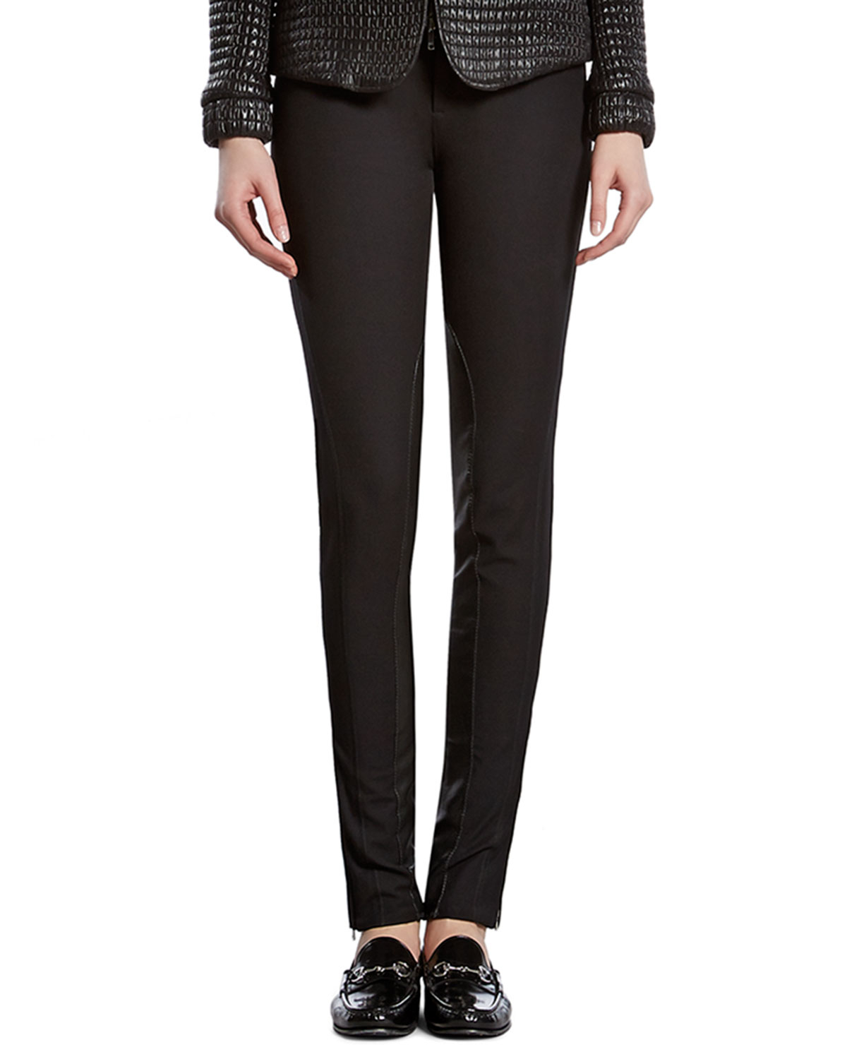 gucci gabardine stretch pants