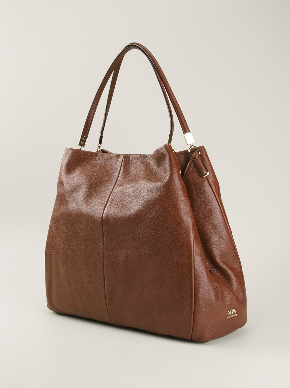 Lyst - Coach Multiple Compartment Tote in Brown