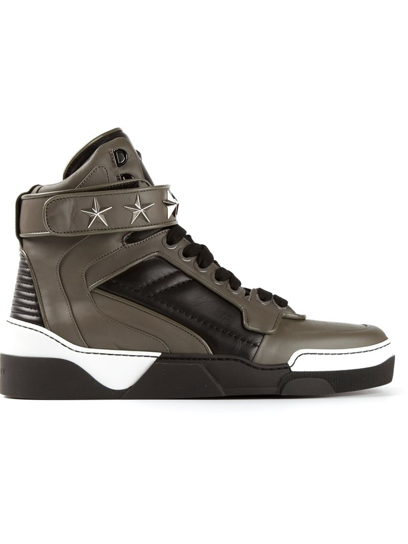 Lyst - Givenchy Tyson Hi-top Sneakers in Black for Men