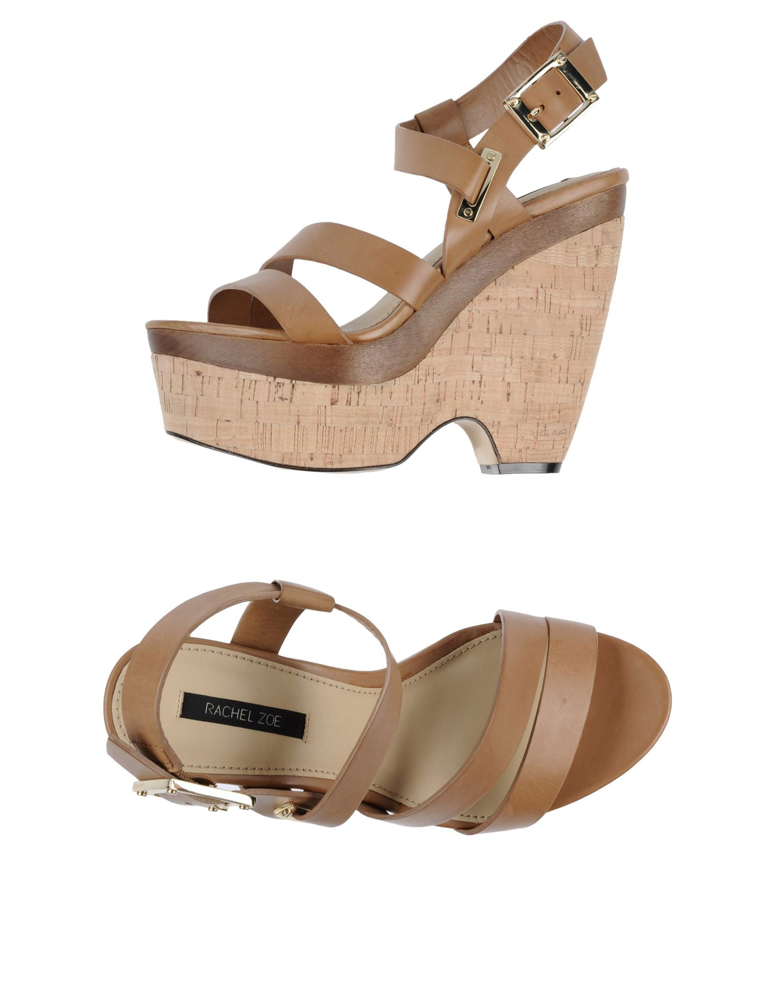 Rachel Zoe Platform Sandals in Brown (Camel) | Lyst