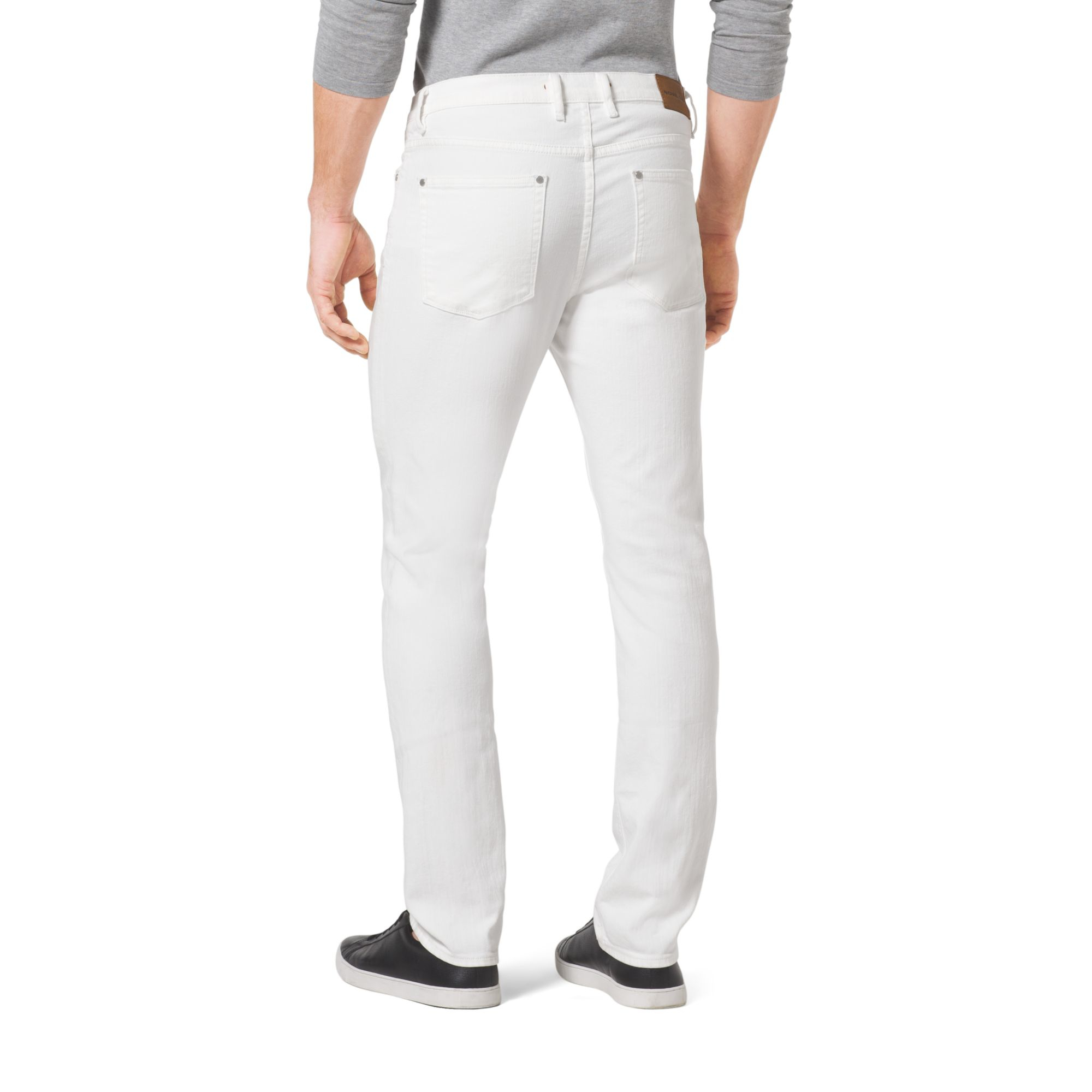 Michael Kors Slim-fit Jeans In White For Men | Lyst Michael Kors Slim-fit Jeans In White For Men | Lyst