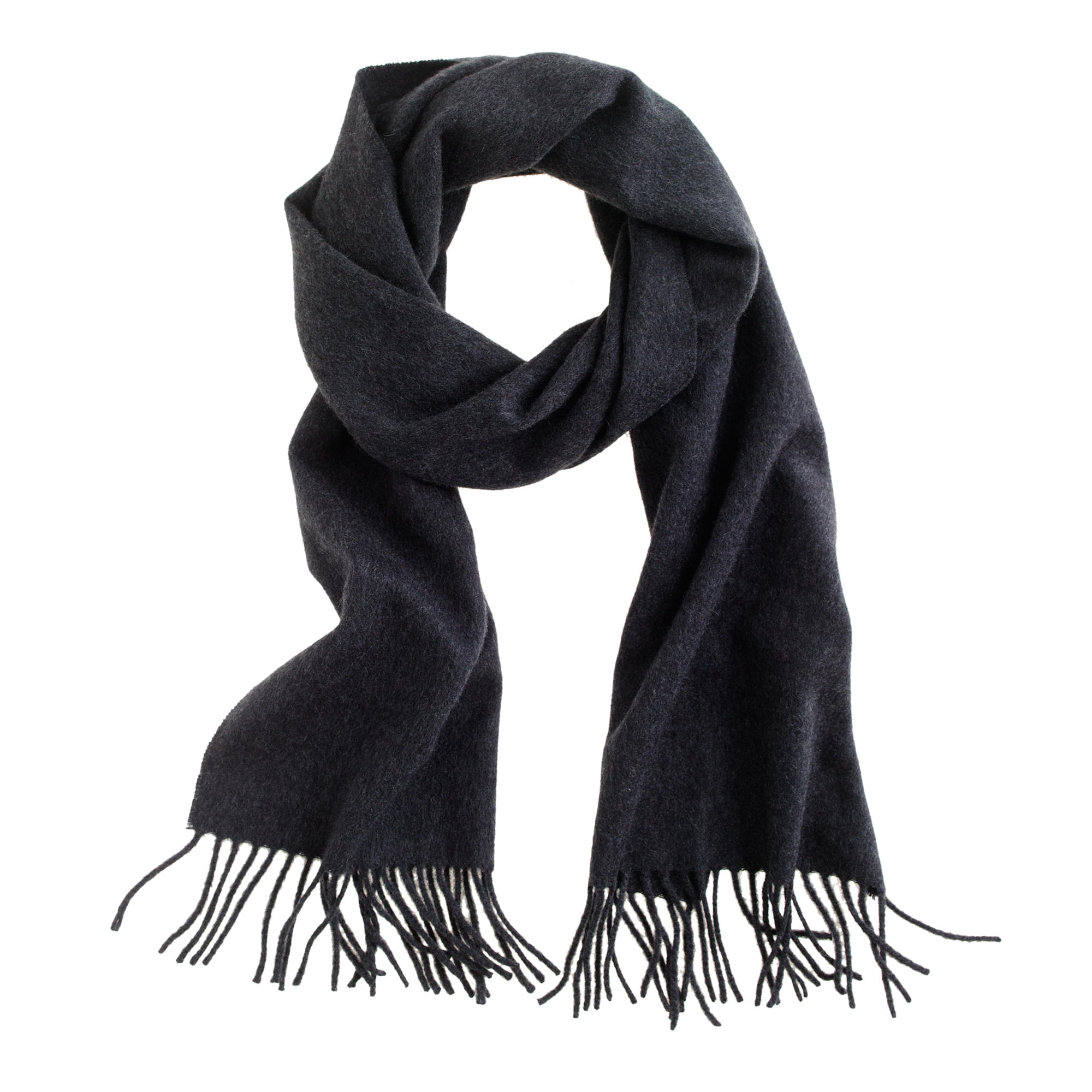 J.crew Cashmere Scarf in Gray for Men | Lyst