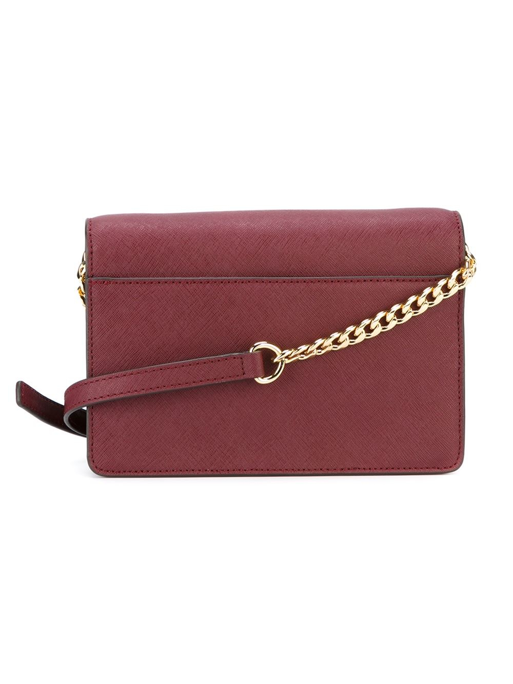 Lyst - Michael Michael Kors Daniela Crossbody Bag in Red