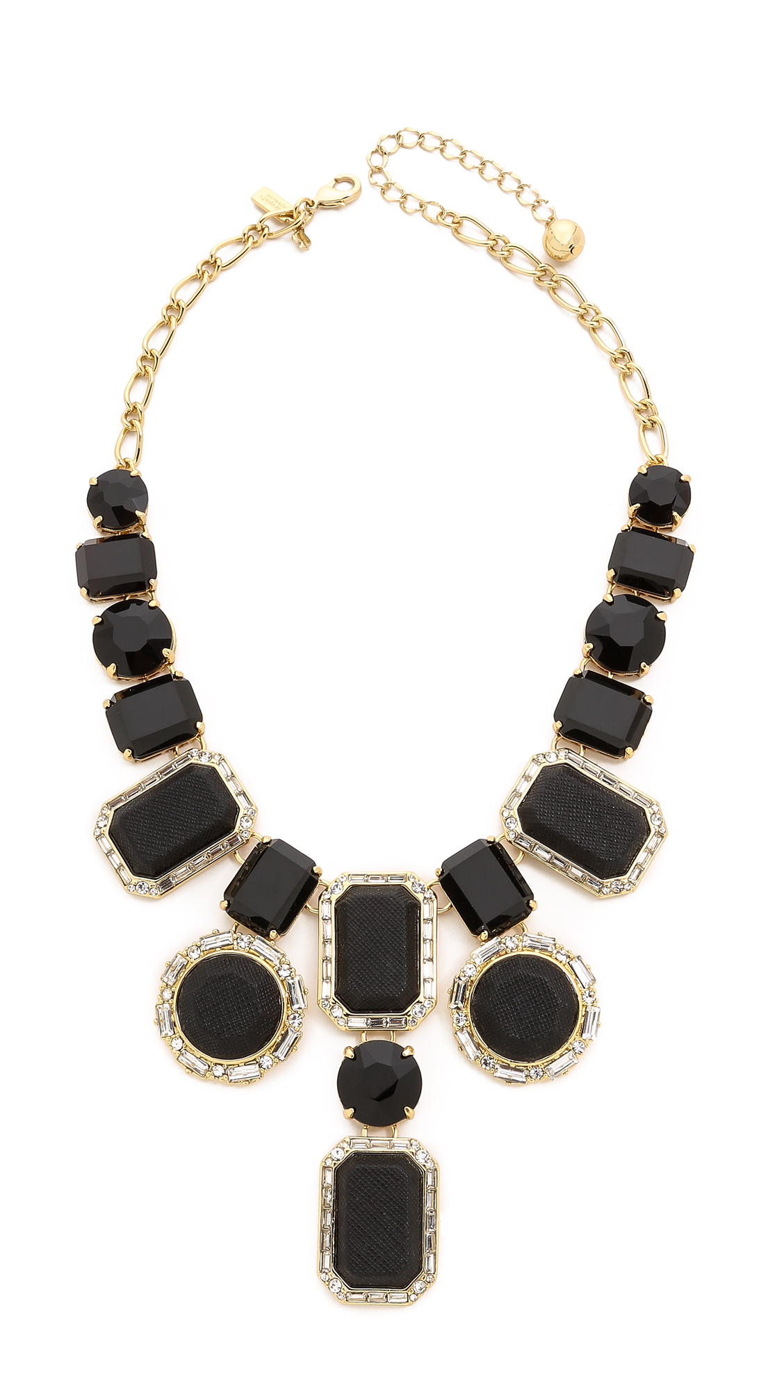Kate spade new york Jackpot Jewels Statement Necklace - Black in Black