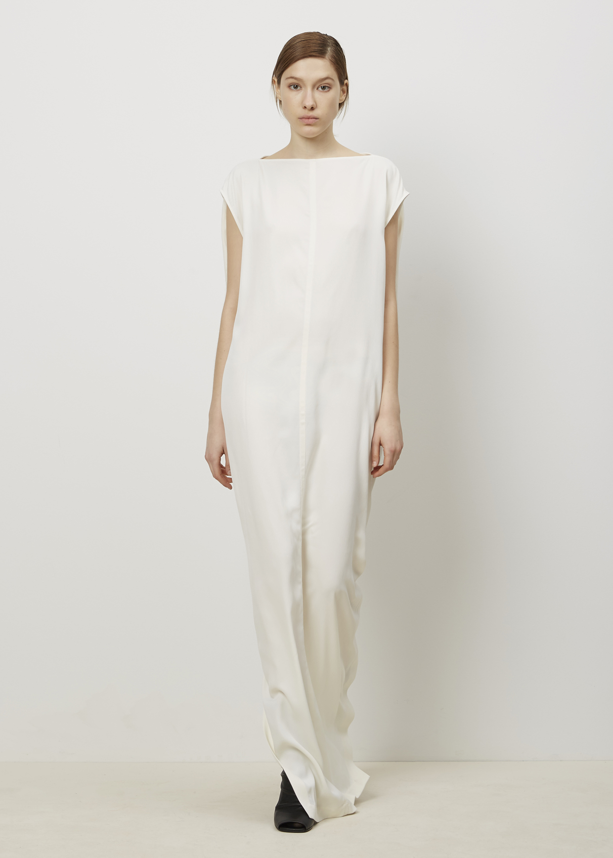 Lyst Rick Owens Milk Plain Dagger Dress In White Gallery