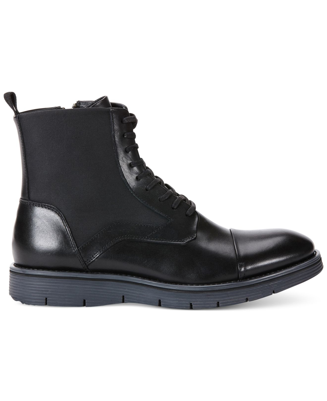 calvin klein leather boots men
