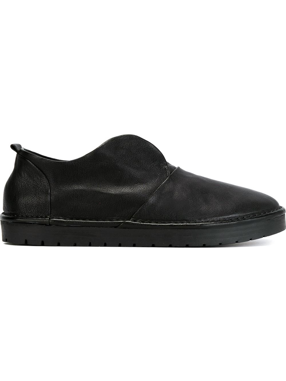 Marsèll Laceless Derby Shoes in Black for Men | Lyst