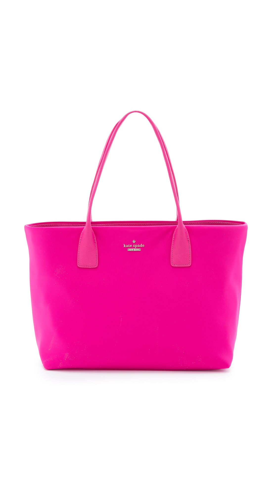 Lyst - Kate Spade New York Classic Nylon Catie Tote - Sweetheart Pink ...