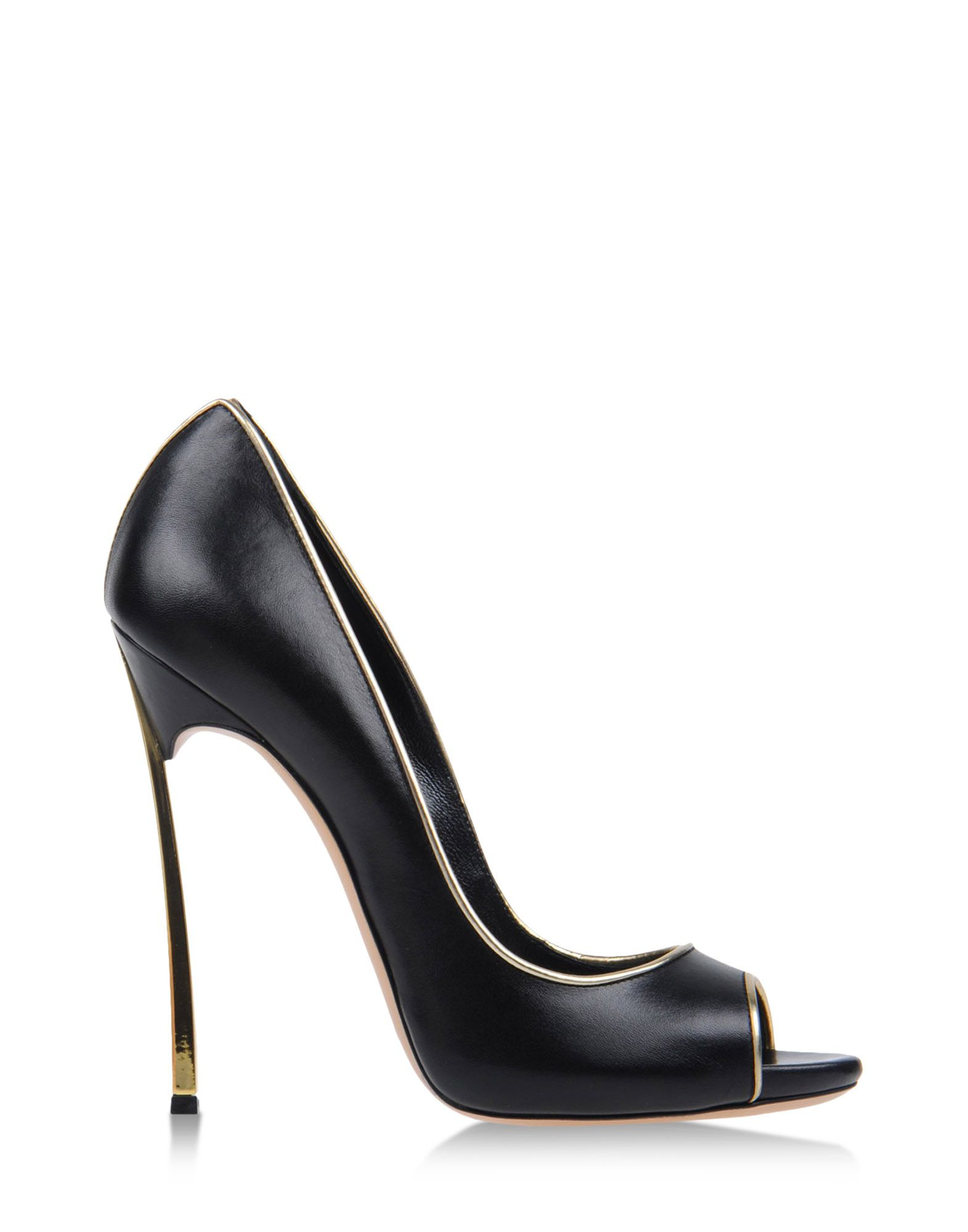 Casadei Pumps With Open Toe in Black