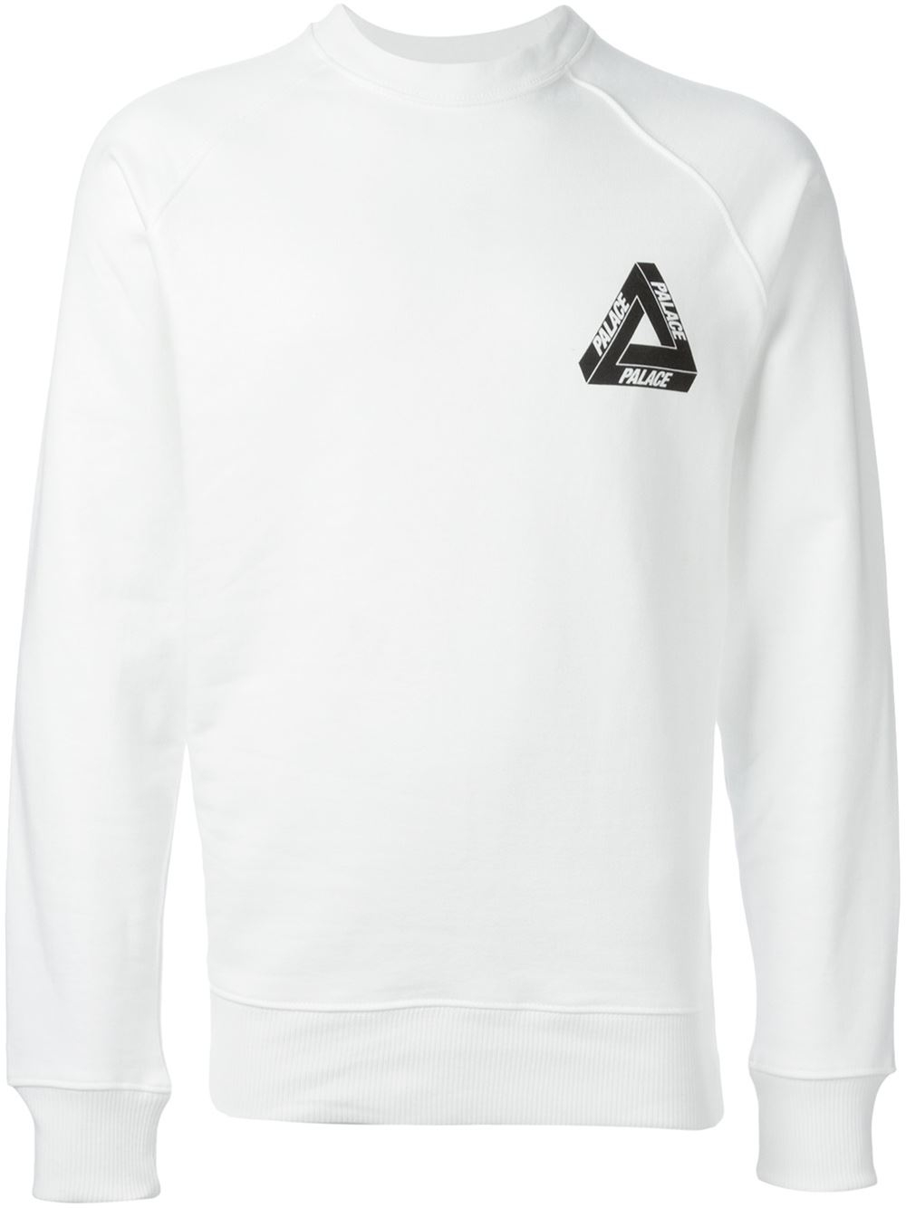 palace white sweatshirt