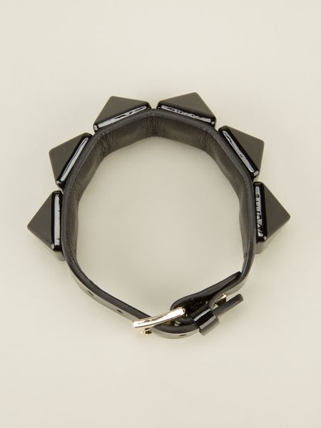 Valentino Rockstud Bracelet in Black | Lyst