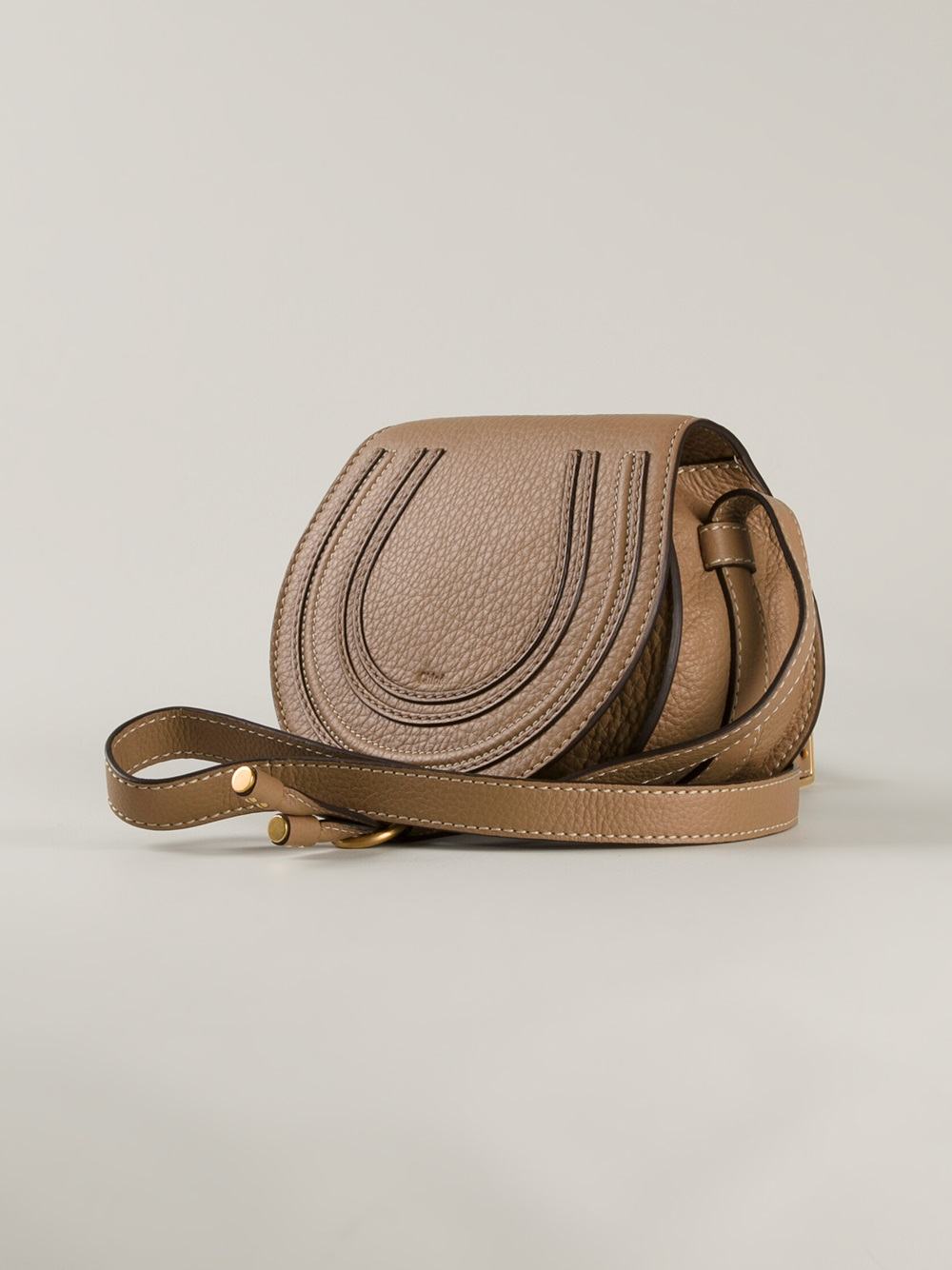 Chlo Marcie Cross Body Bag in Beige (nude \u0026amp; neutrals) | Lyst  