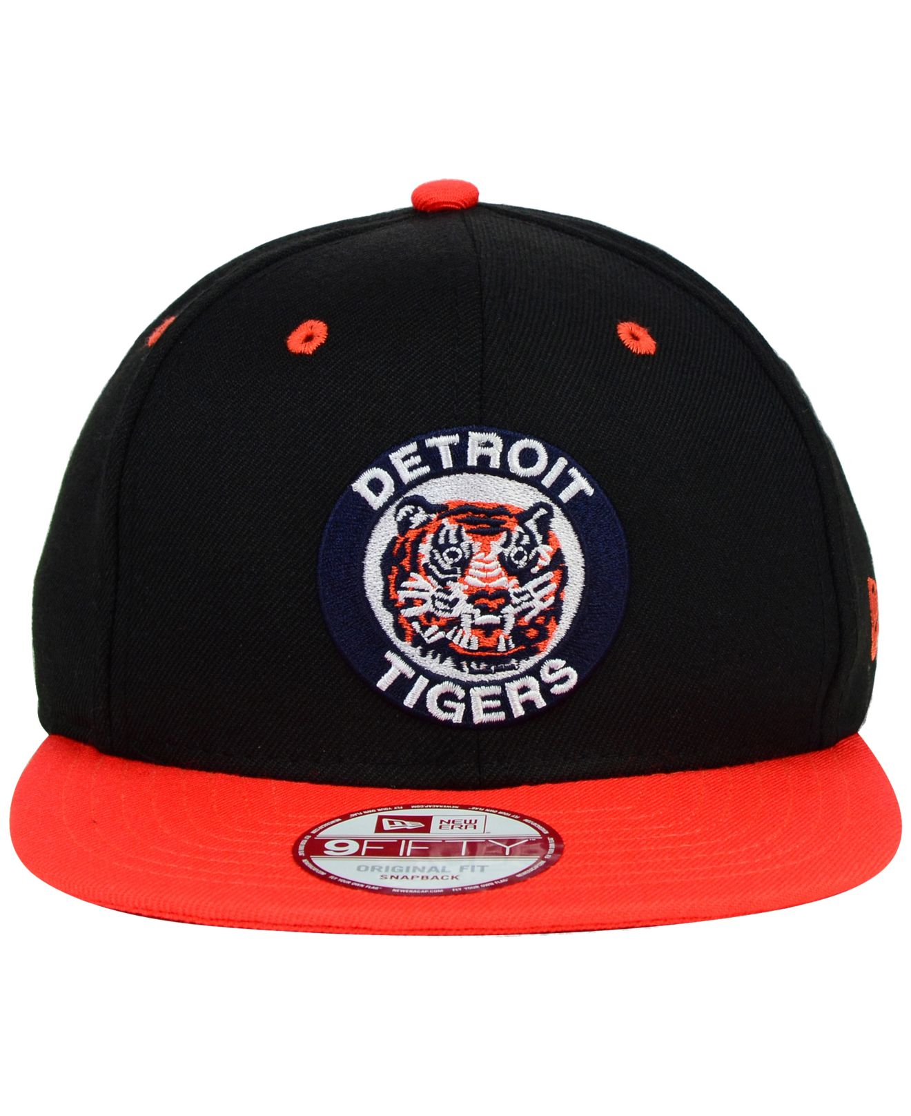 Ktz Detroit Tigers Mlb Team Elite 9Fifty Snapback Cap in Black for Men