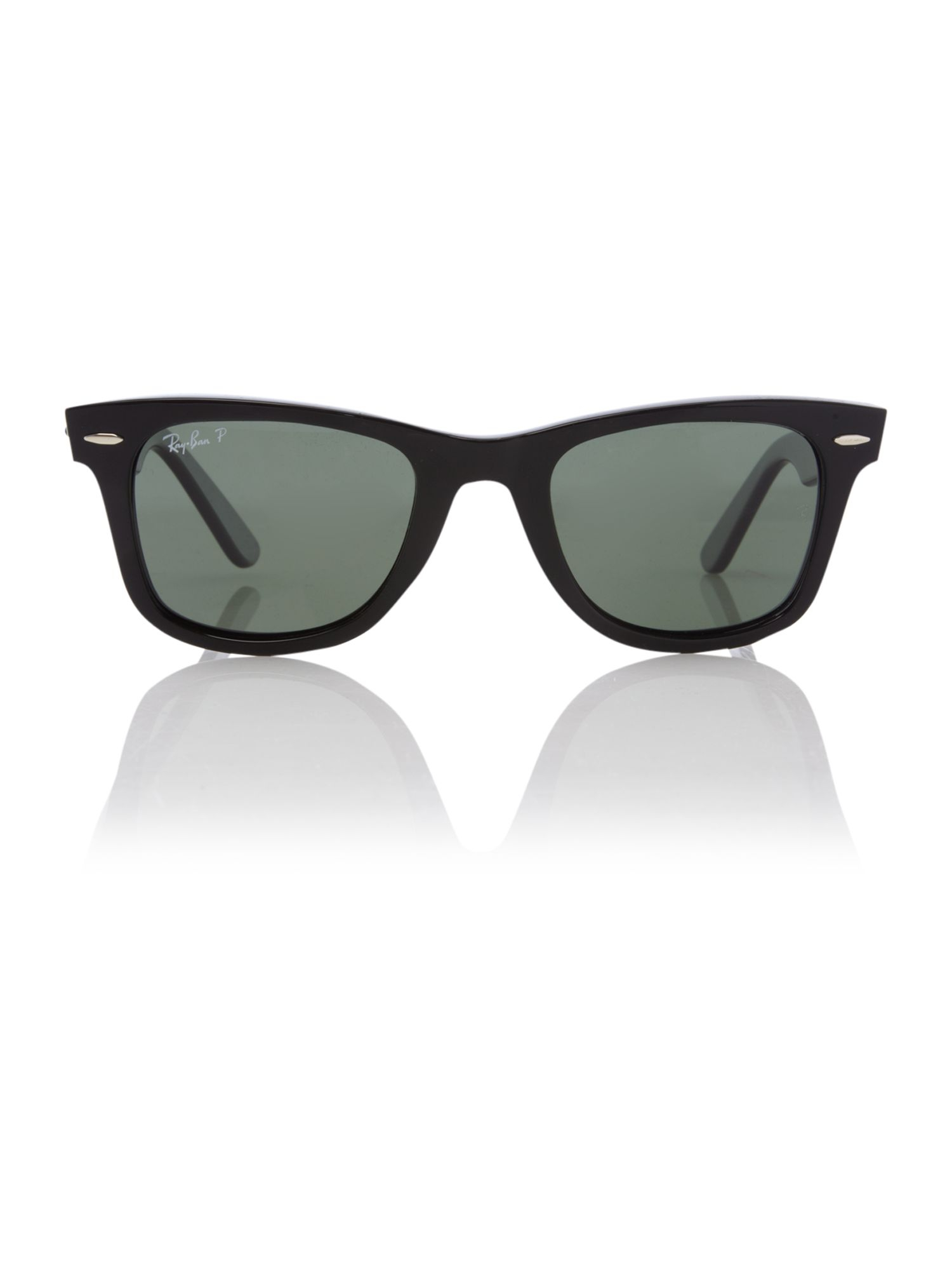 Ray-ban Unisex Rb2140 50 Wayfarer Sunglasses in Black for