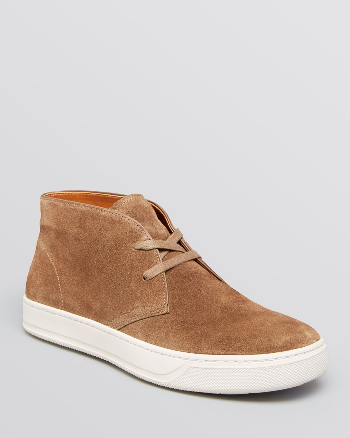 vince high top suede sneakers