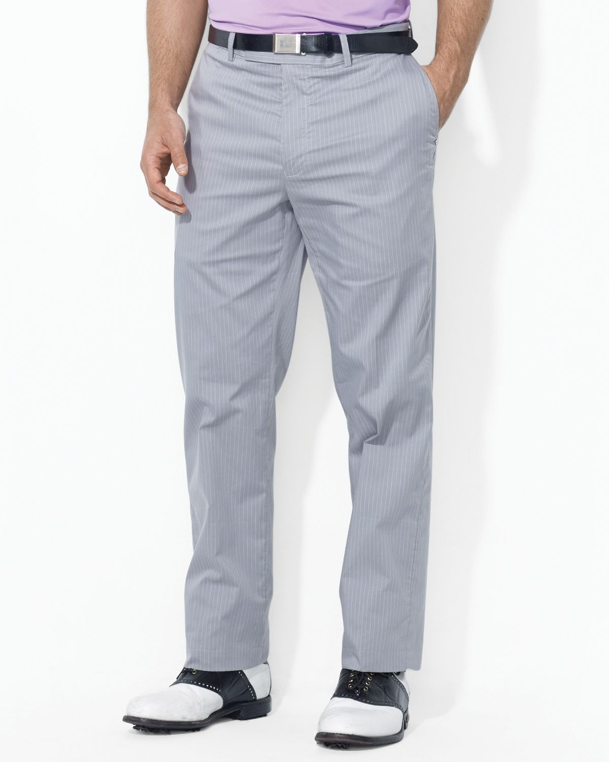 Ralph Lauren Polo Greens Pants in Gray for Men (Grey/White) | Lyst