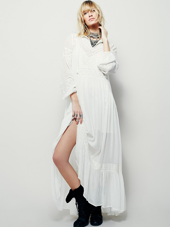 Lyst Free People Jessie Maxi Dress In White Gallery