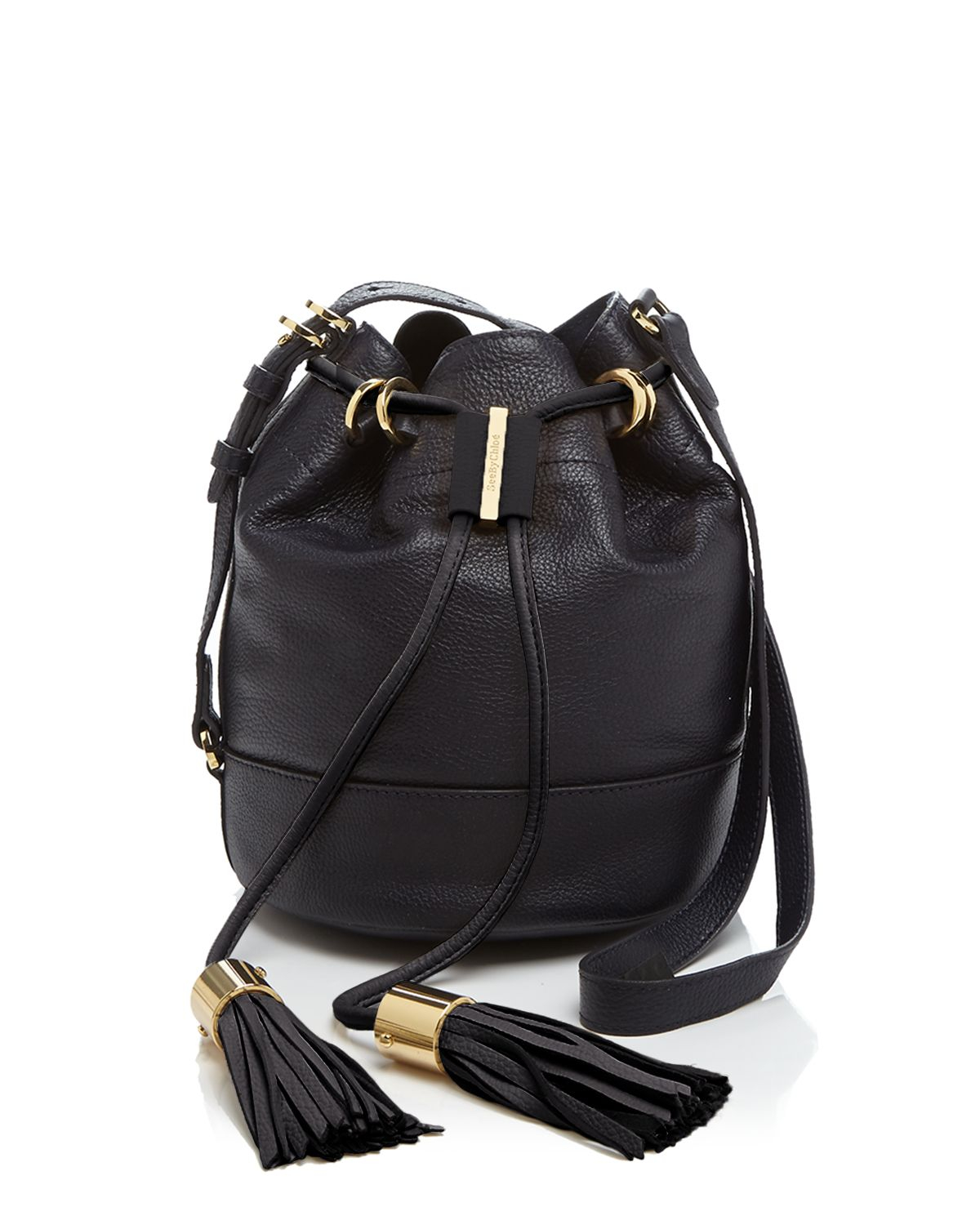 See By Chloé See By Chloé Shoulder Bag Vicki Small Leather Bucket In