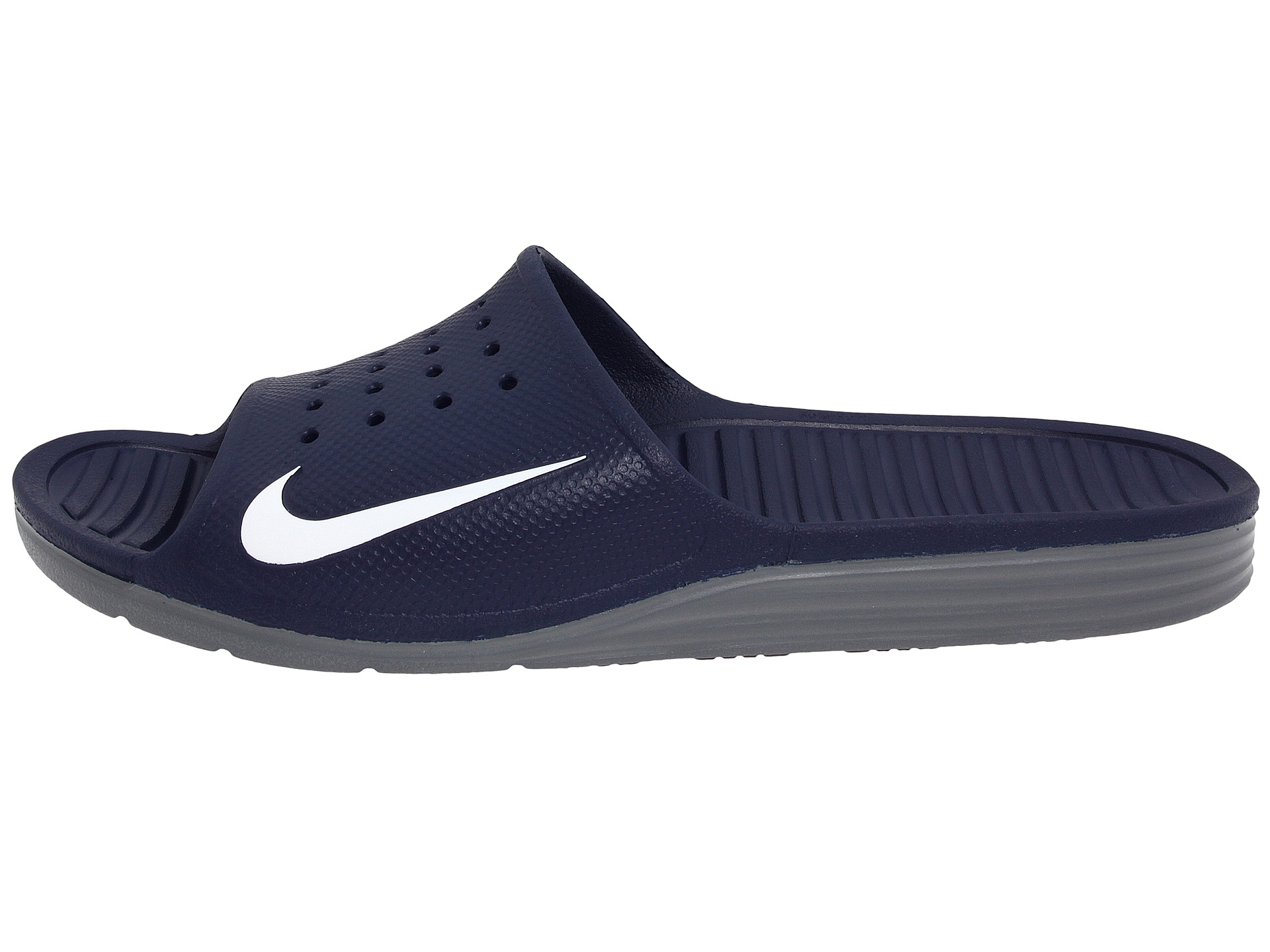 Lyst - Nike Solarsoft Slide in Blue for Men