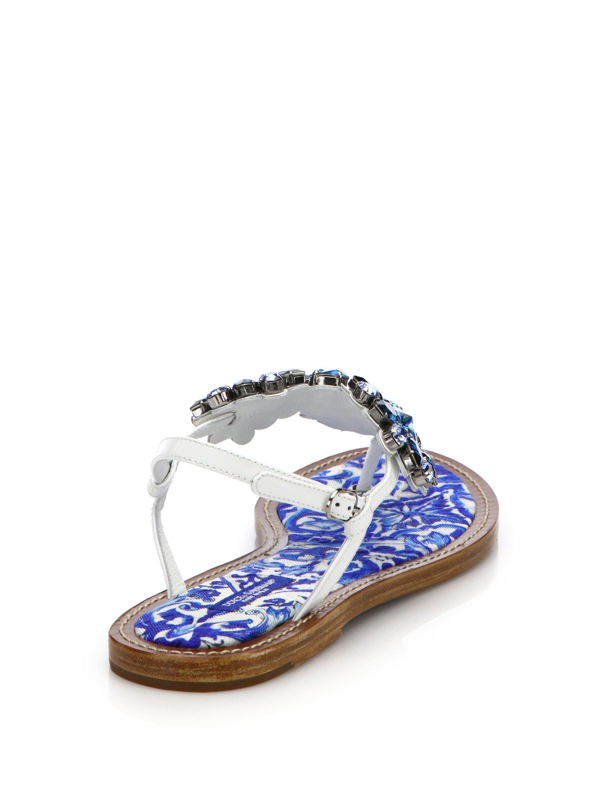 dolce and gabbana flat shoes
