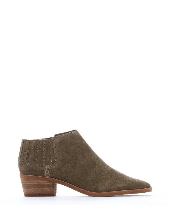 Lyst - Dolce vita Moss Green Suede 'keiton' Ankle Booties in Green