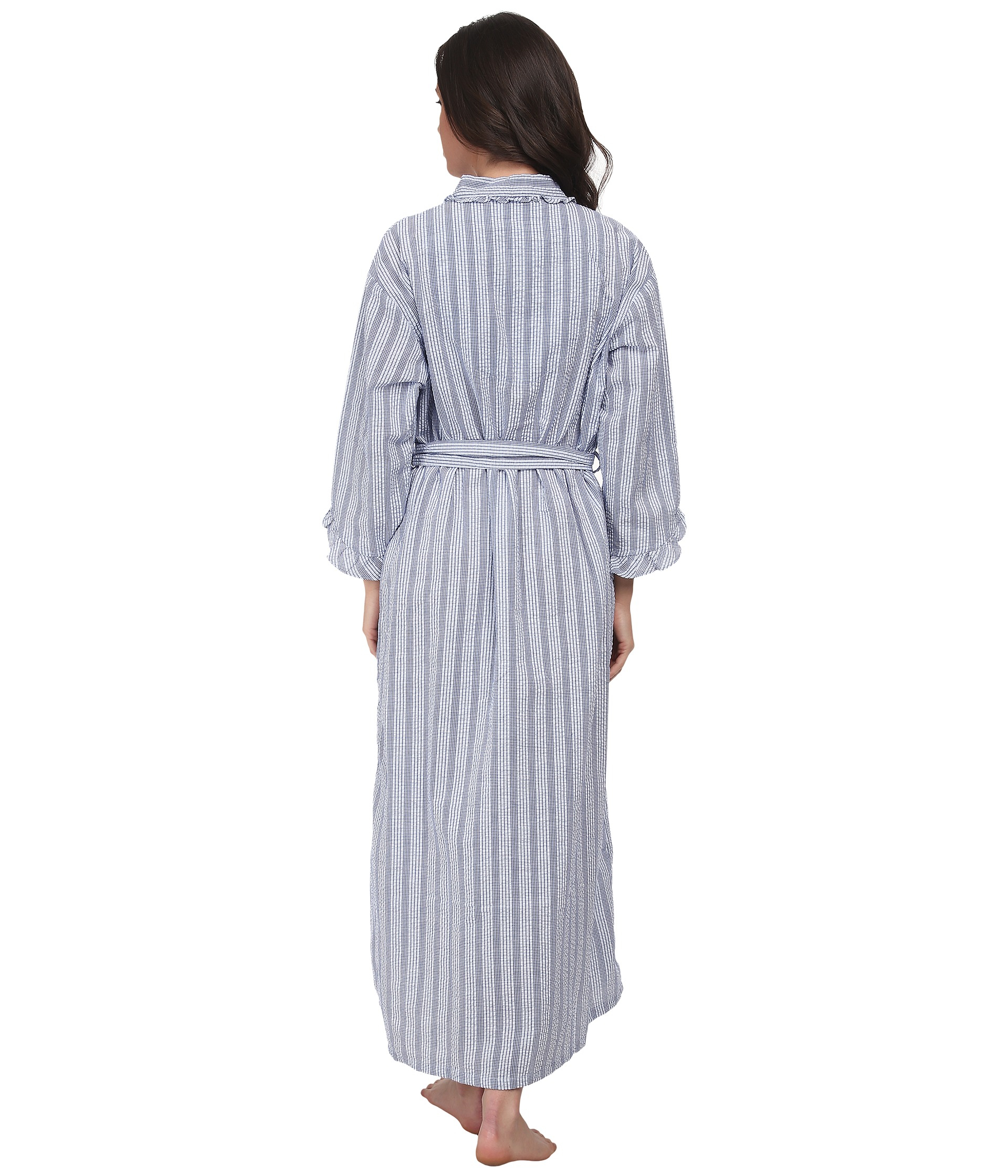 Eileen West Summer Days Ballet Wrap Robe in Blue Lyst