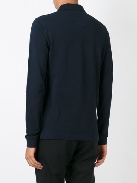 burberry brit long sleeve polo