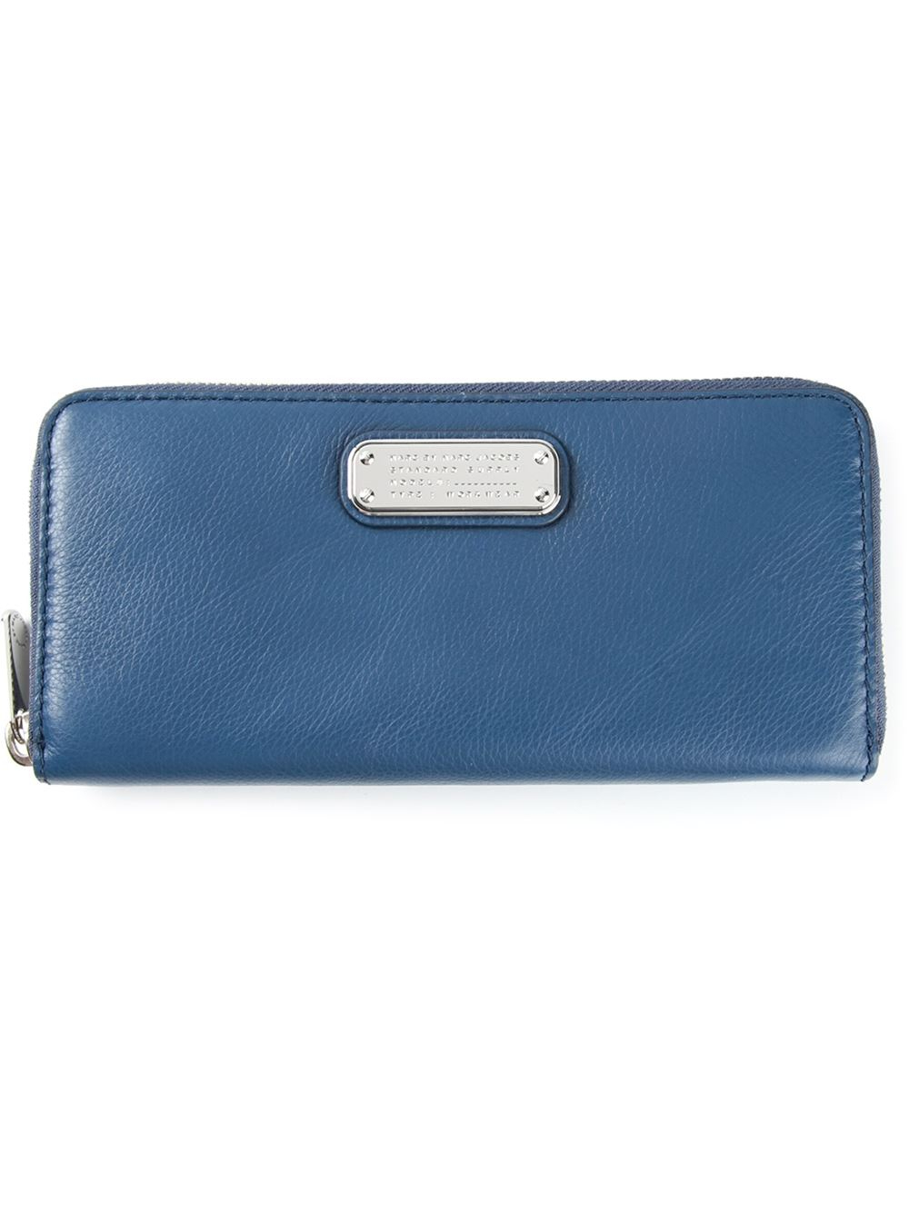 Marc by marc jacobs 'new Q Slim Zip Around' Wallet in Blue | Lyst