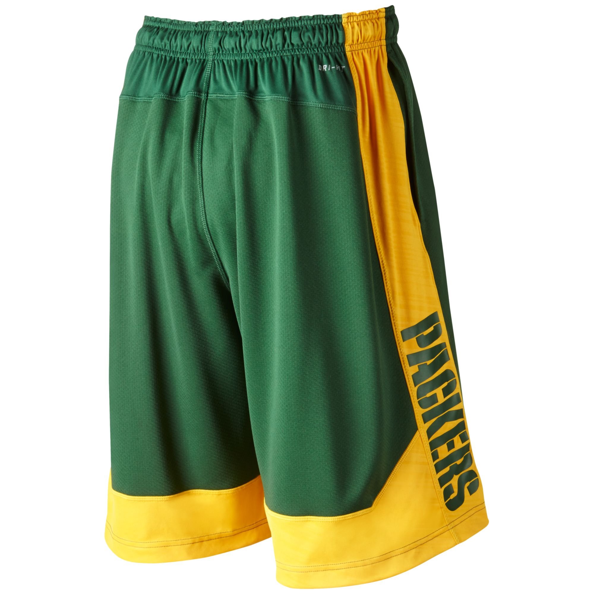 nike green football shorts