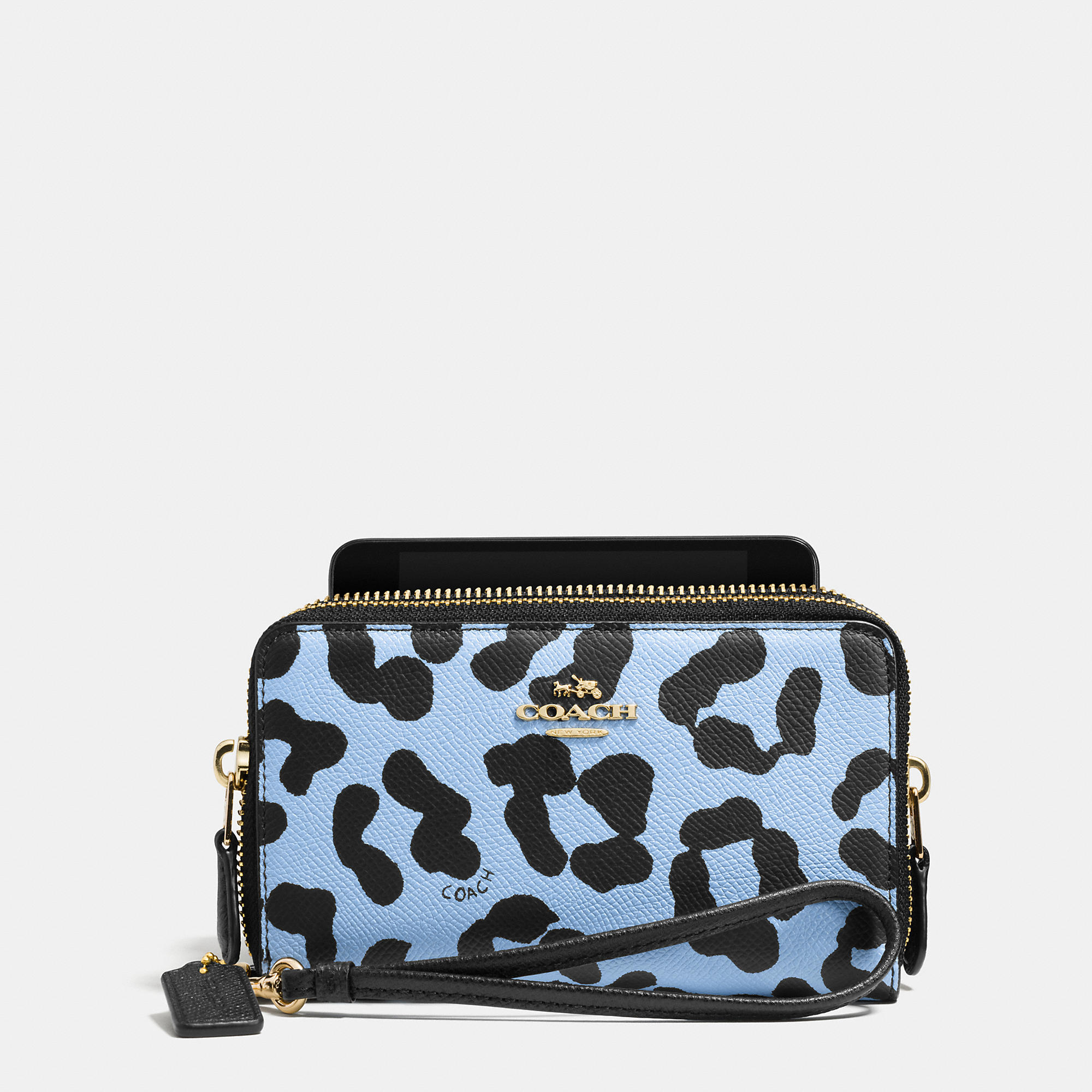 coach wallets ocelot